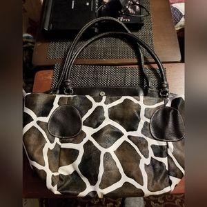 Large Giraffe style purse